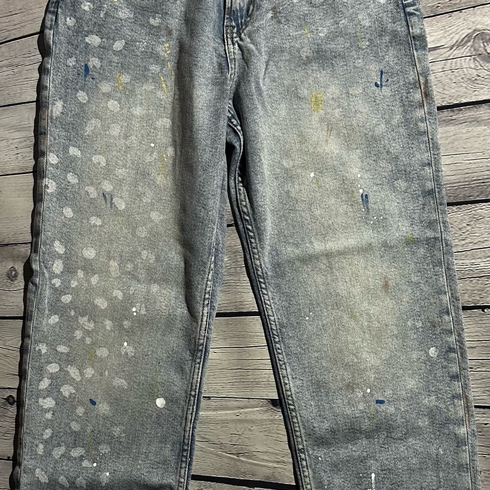 Arizona Jean Company High Rise Artistic Gray Jeans